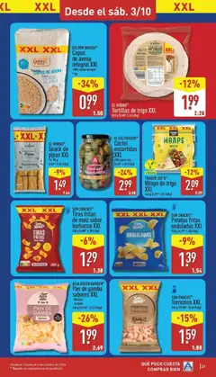 Vista previa SUN SNACKS, Patatas fritas onduladas XXL, 310 g válido desde el 28/09/2026 | Página: 27
