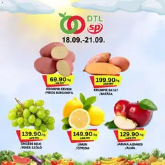 Senta Promet katalog Voće i povrće - pregled Senta Promet kataloga - važi od 18.09.2026