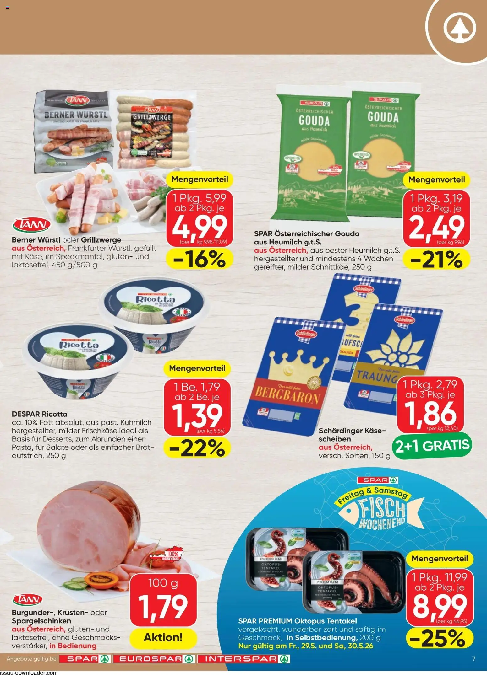 Spar - Flugblatt gültig ab 28.05.2026 | Seite: 7