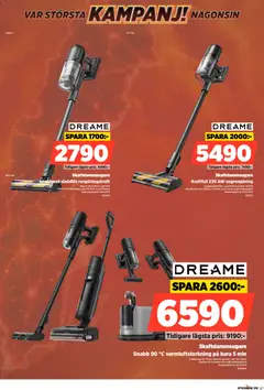 Power erbjudanden - Förhandsvisning av reklamblad från butik Power aktuell från 24/09/2026 | Sida: 67 | Produkter: Skaftdammsugare