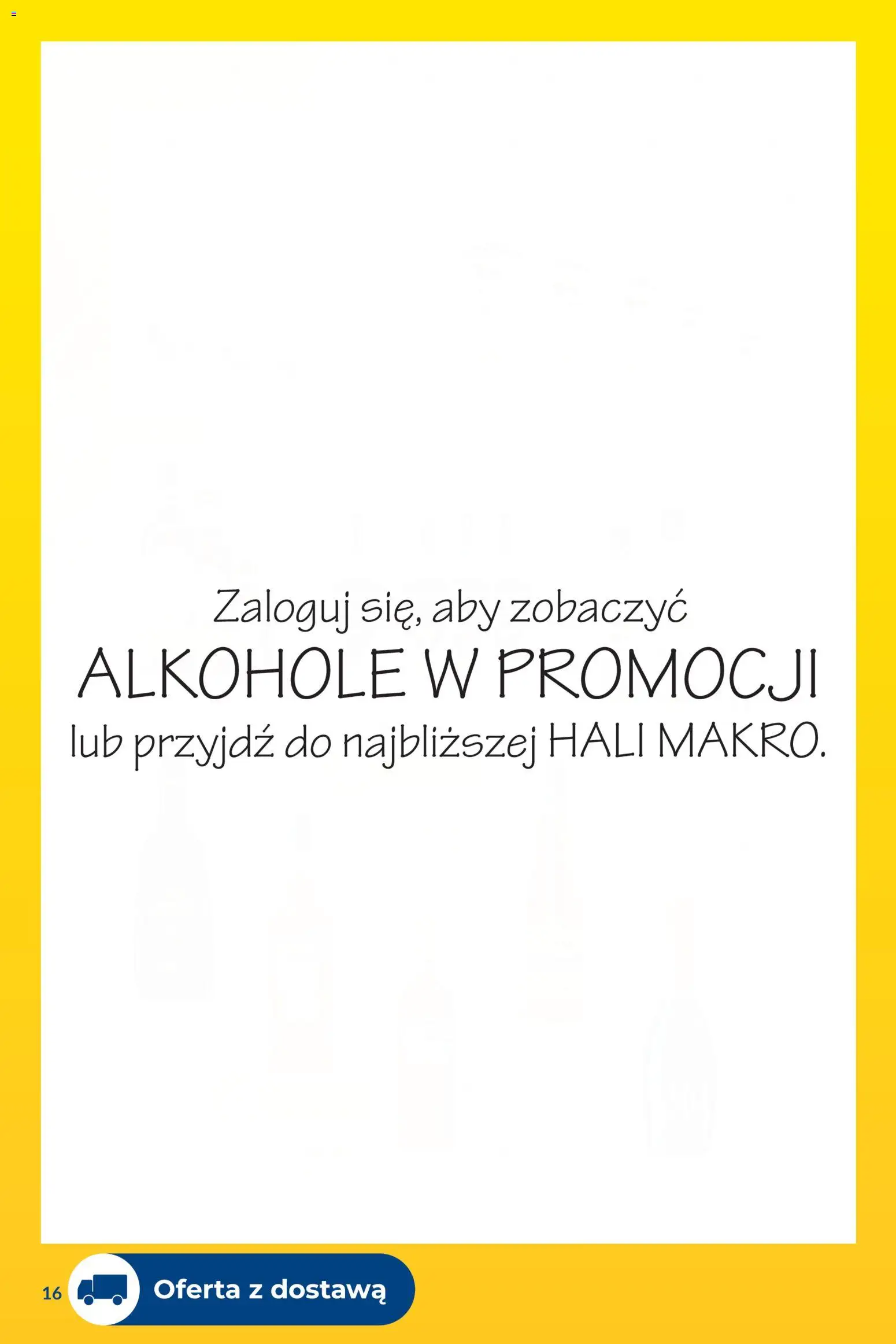 Makro gazetka - Dostawy dla gastronomii od 01.09.2026 | Strona: 16 | Produkty: Alkohole