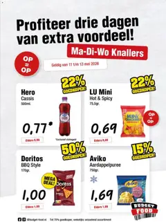 Budget Food folder - Madiwo - Voorbeeld van een folder van Budget Food, geldig van 11.05.2026