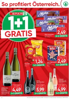 Spar - Flugblatt ab 21.05.2026 gültig | Seite: 14 | Produkte: Chips, Salz, Butter, Schokolade