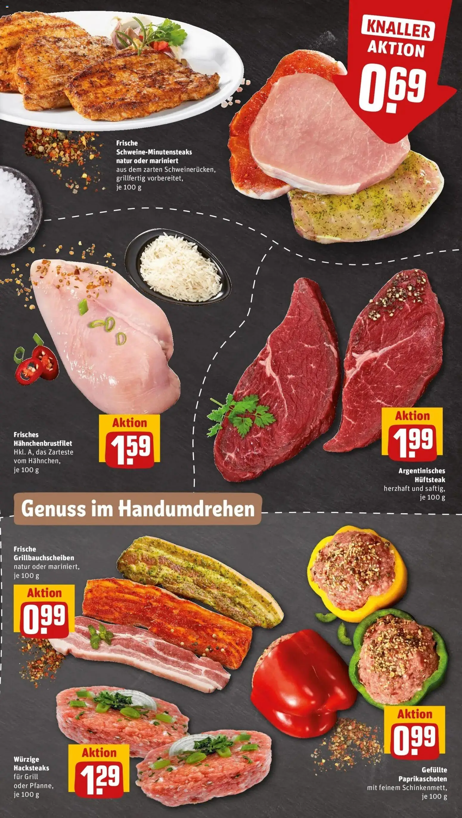 REWE Prospekt ab 24.08.2026 zum Blättern » Angebote | Seite: 9 | Produkte: Grill