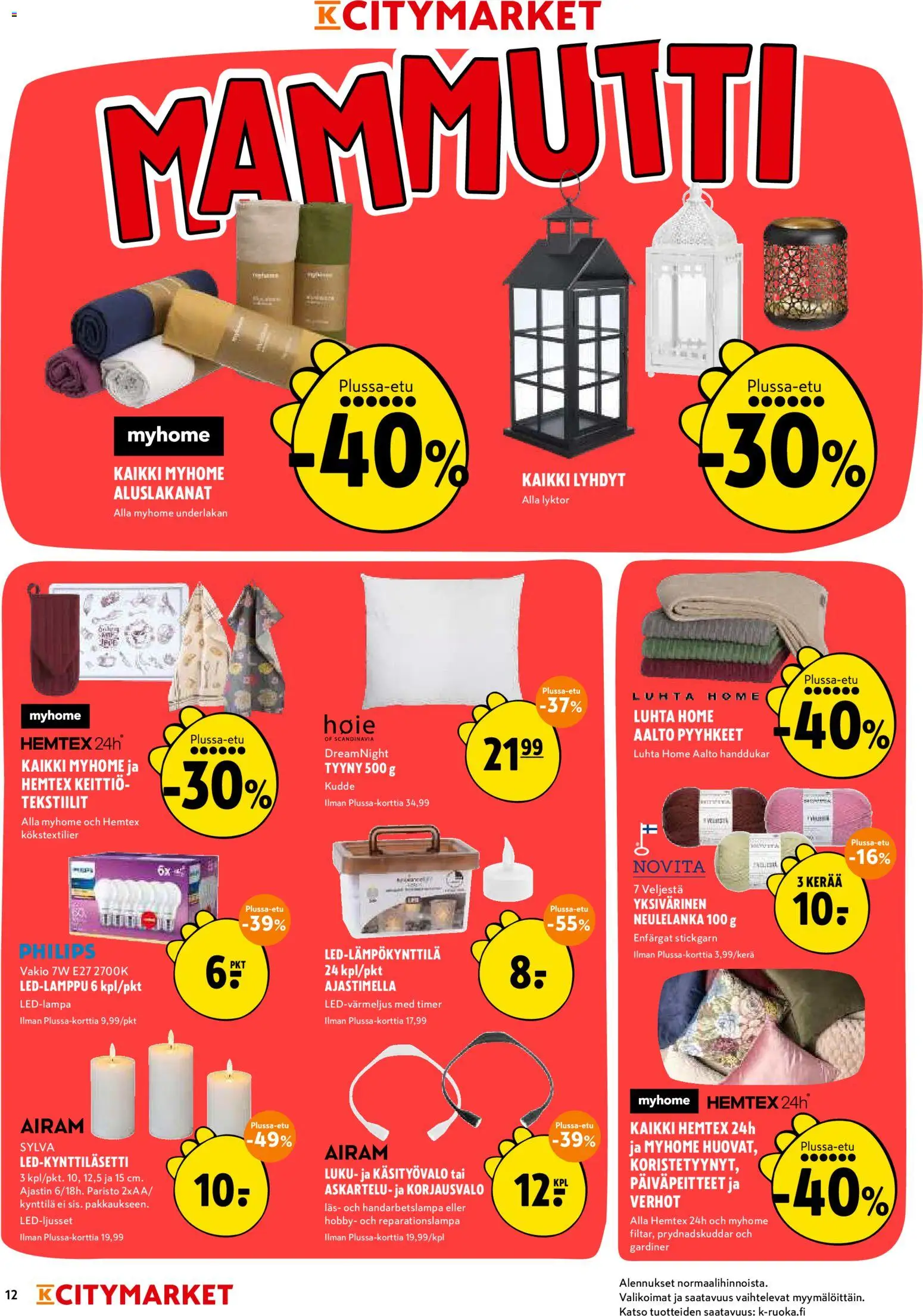K-Citymarket tarjoukset – voimassa 08/10/2026 alkaen | Sivu: 12