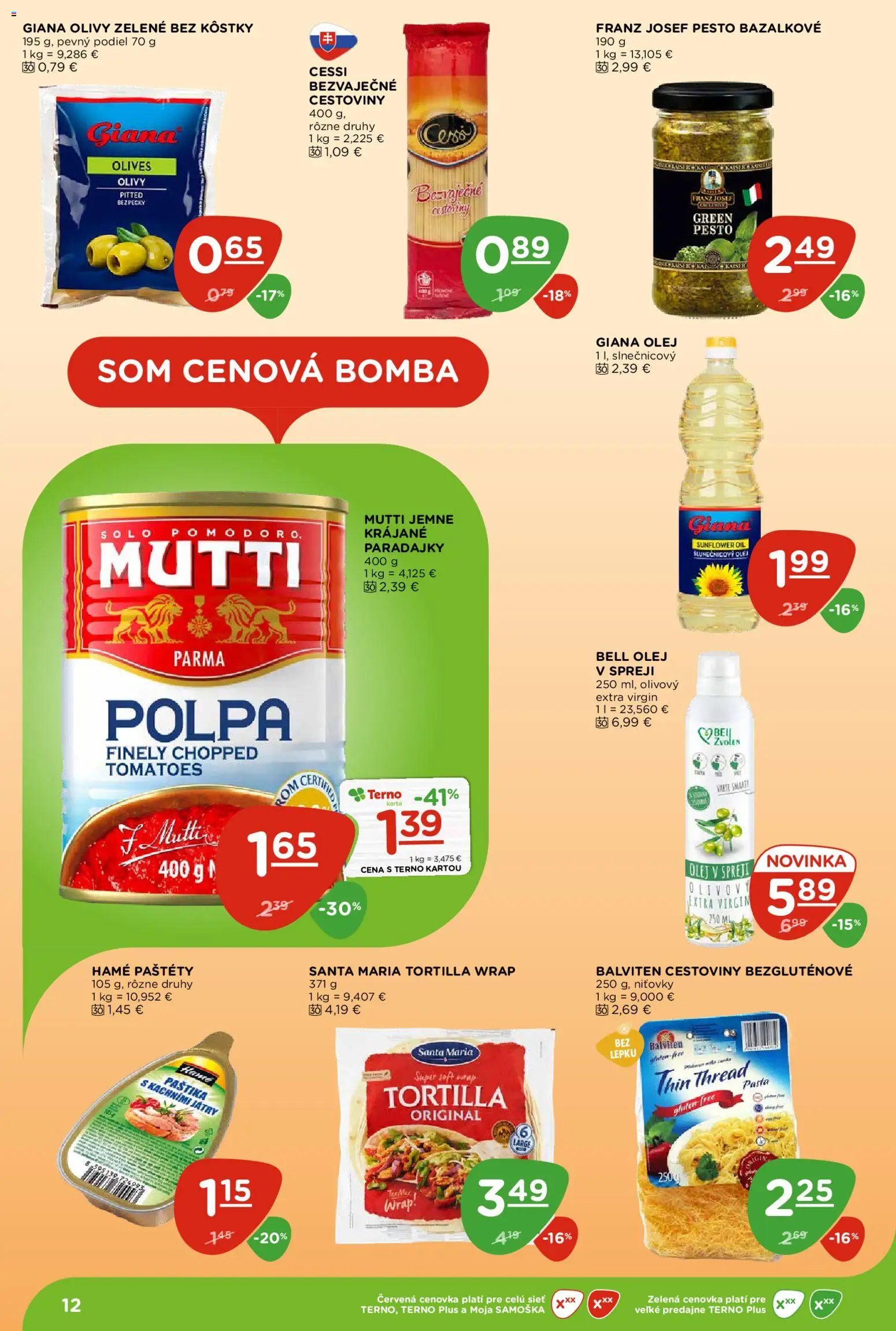 Nové Terno akcie – leták je platný od 23.07.2026 | Strana: 12