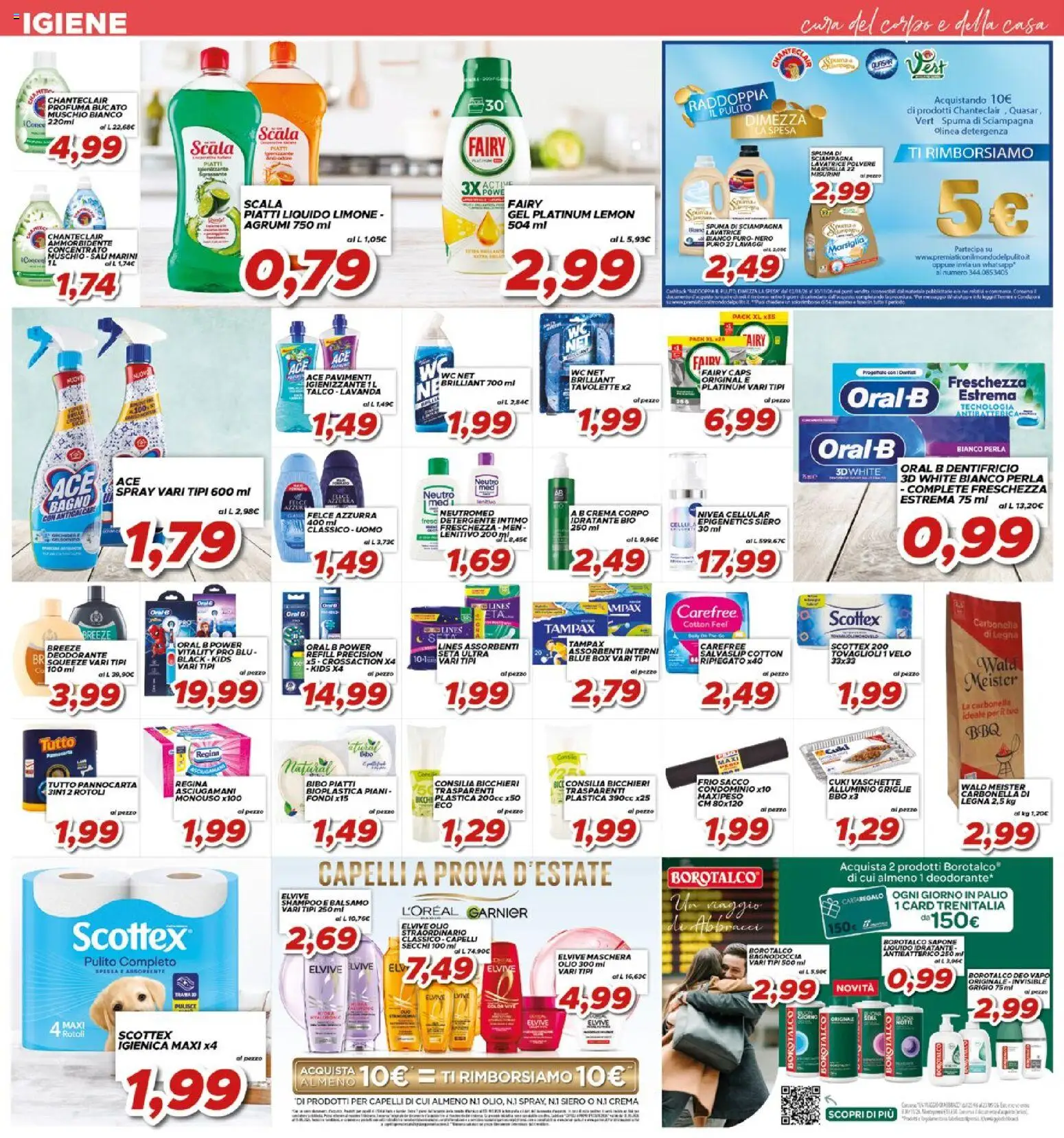 Volantino Ma Supermercati del 12/08/2026 | Pagina: 15 | Prodotti: Crema, Sapone, Dentifricio, Piatti