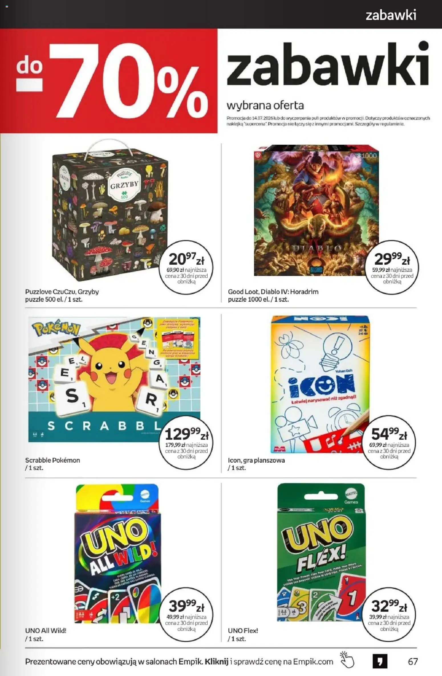 Empik promocje od 03.06.2026 | Strona: 67 | Produkty: Gra