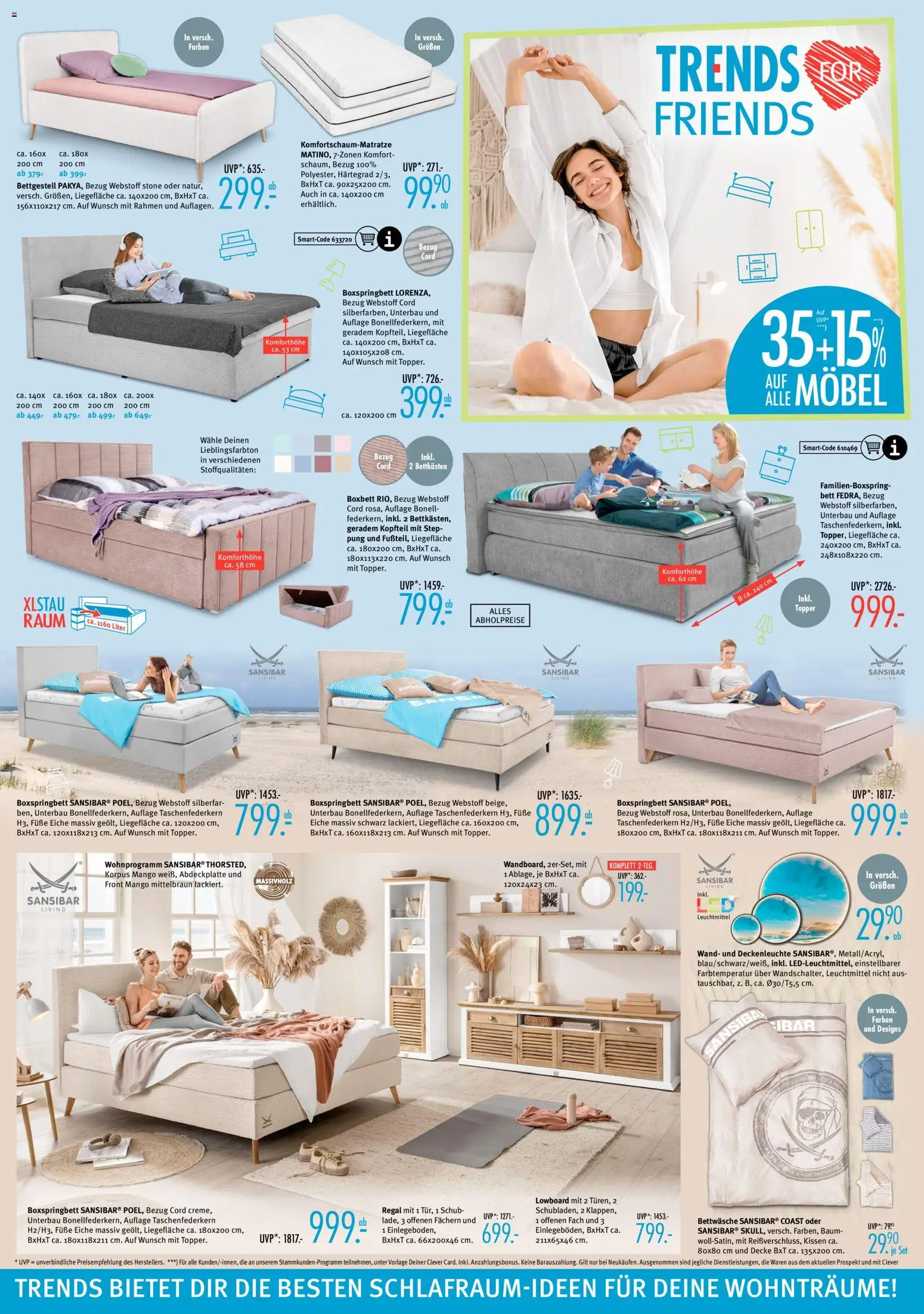 Trends Prospekt – gültig ab 30.05.2026 | Seite: 4 | Produkte: Kissen, Decke, Regal, Bettwäsche