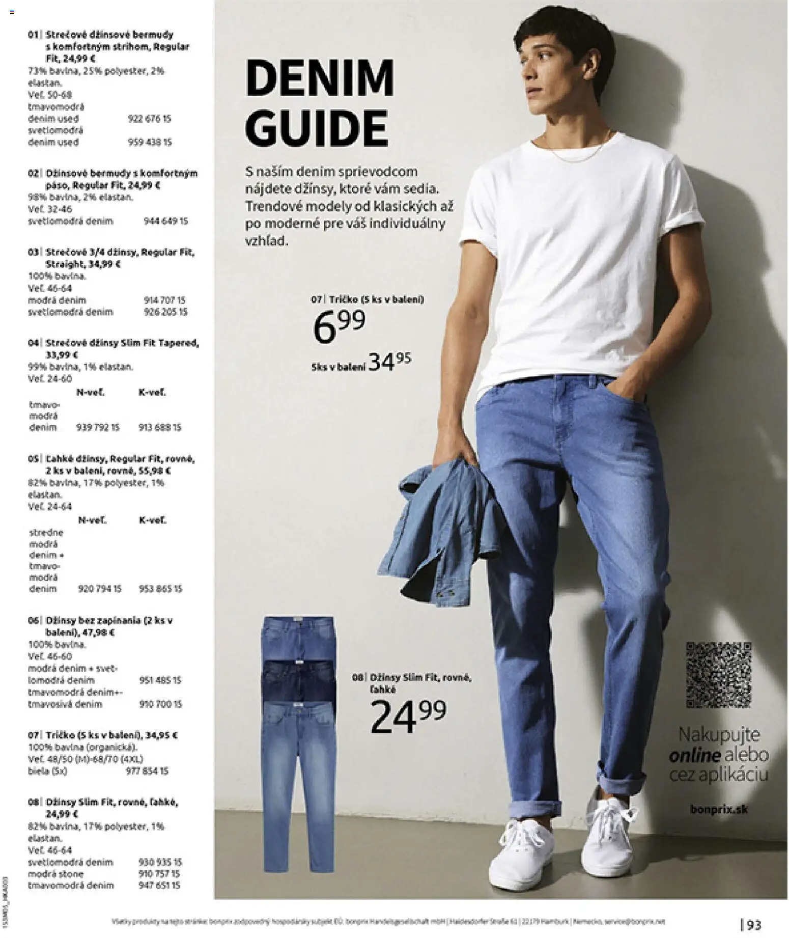 Nové Bonprix akcie – leták je platný od 05.05.2026 | Strana: 95 | Produkty: Tričko