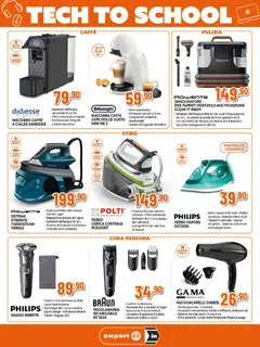Anteprima del volantino Ipercoop volantino Expert valido a partire dal 03/09/2026 | Pagina: 7 | Prodotti: Regolabarba, Detergente, Lavastoviglie, Cialde