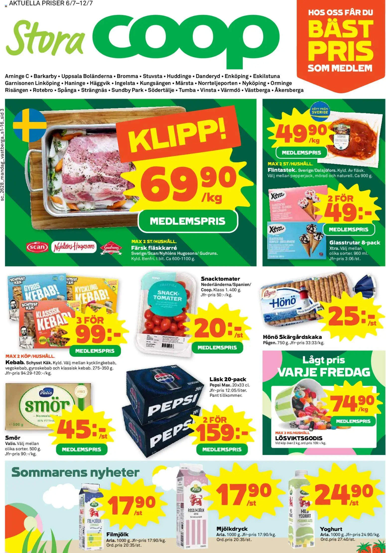 Coop reklamblad aktuell från 06/07/2026 | Sida: 3