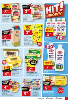 Pogląd oferty "Twój Market gazetka" - ważna od 02.06.2026 | Strona: 23 | Produkty: Ciasto, Jogurt naturalny, Margaryna, Jogurt