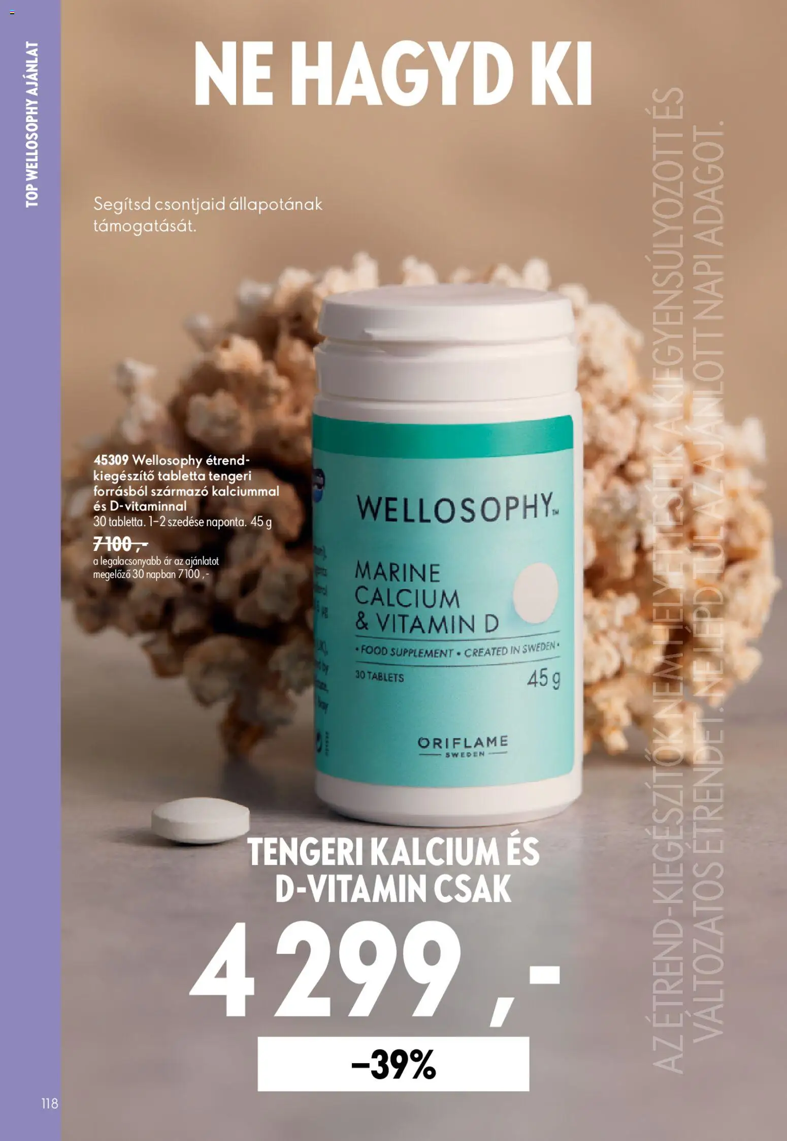 Oriflame akciós ujság - amely érvényes a következő dátumtól: 2026.07.08. | Oldal: 118 | Termékek: Vitamin d