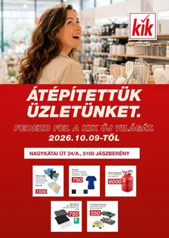 Kik akciós újság Jászberény - amely érvényes a következő dátumtól: 2026.10.09.
