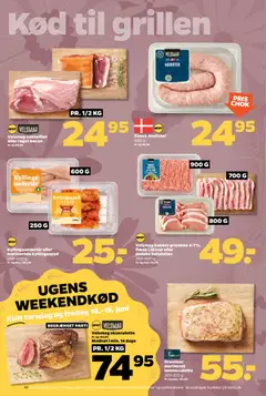 Velsmag hakket grisekød 4-7%, flæsk i skiver eller danske koteletter, Velsmag hakket grisekød 4-7%, flæsk i skiver eller danske koteletter 700-900 g. gyldig fra 13.06.2026 | Side: 5