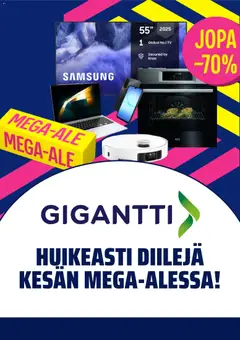Gigantti-mainoslehti voimassa 13.06.2026 alkaen