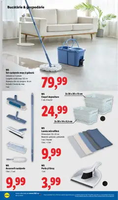 Ofertele Lidl valabile de la 29.06.2026 | Pagină: 48 | Produse: Disc, Coșuri depozitare, Perie, Lavete
