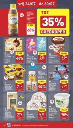 KINDER BUENO® IJsbeker, romig hazelnootijs met krokante wafelsstukjes, omhuld met melkchocolade - Voorbeeld van een folder van Aldi, geldig van 20/07/2026 | Pagina: 24