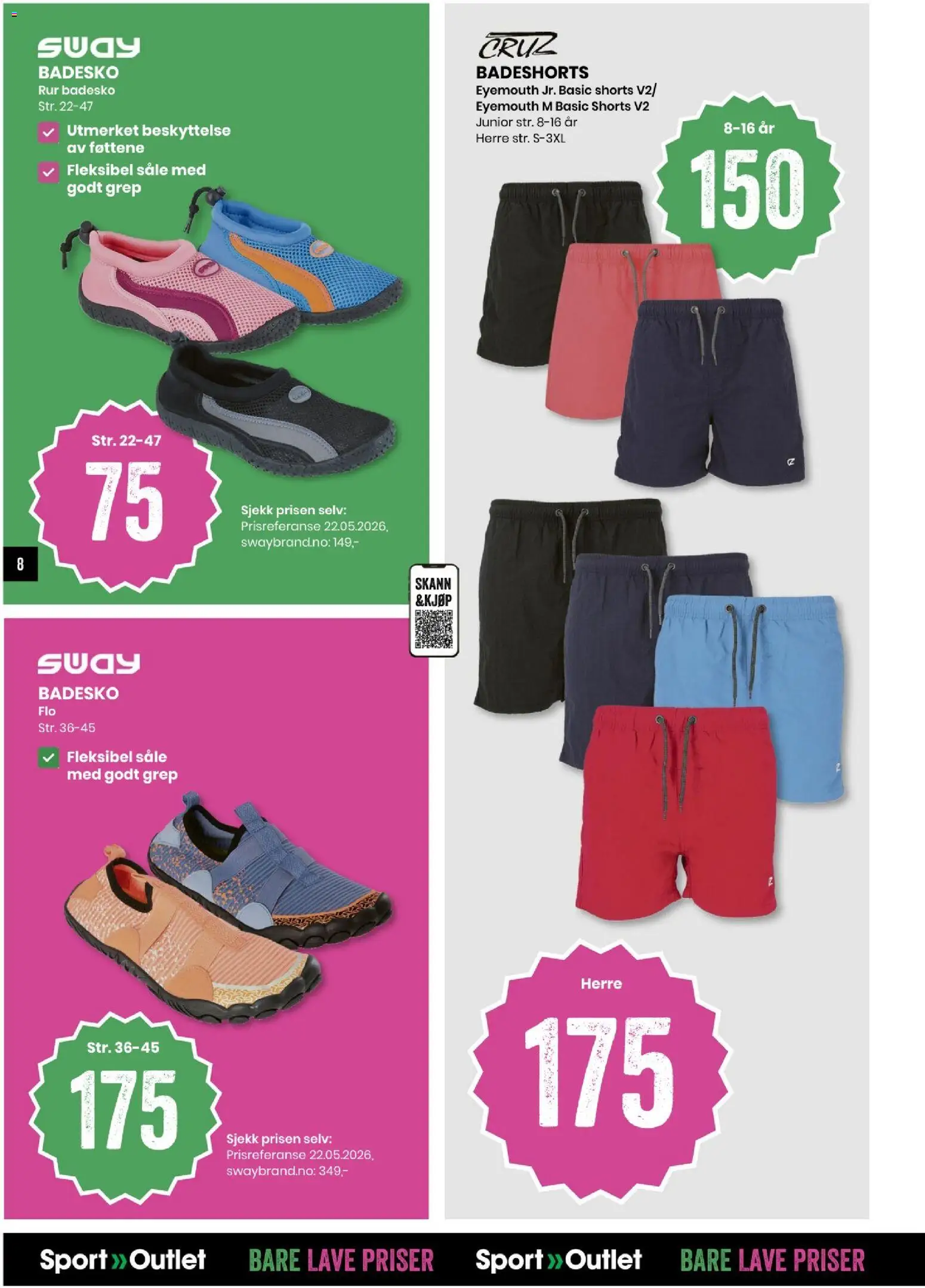 {H1} | Side: 8 | Produkter: Shorts