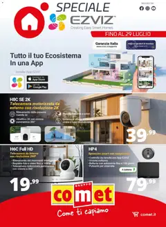 Anteprima del volantino Comet volantino Domotica valido a partire dal 17/07/2026