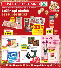 Interspar akciós újság - amely érvényes a következő dátumtól: 30.04.2026