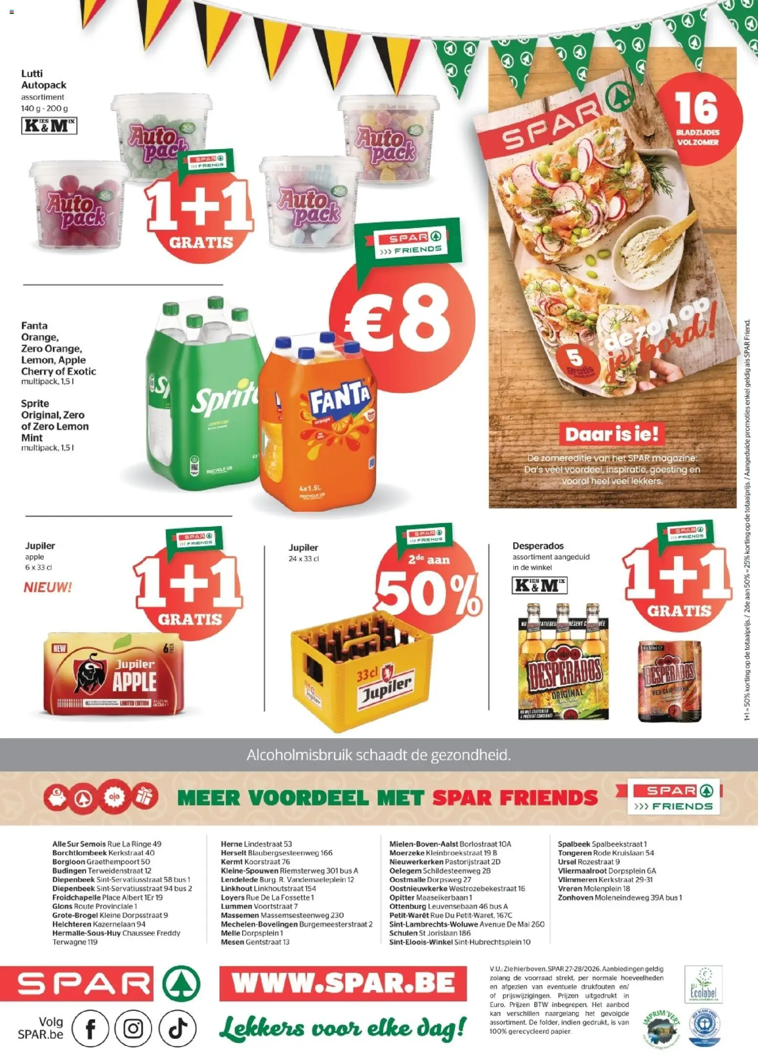 {H1} | Pagina: 4 | Producten: Fanta, Sprite, La, Kan