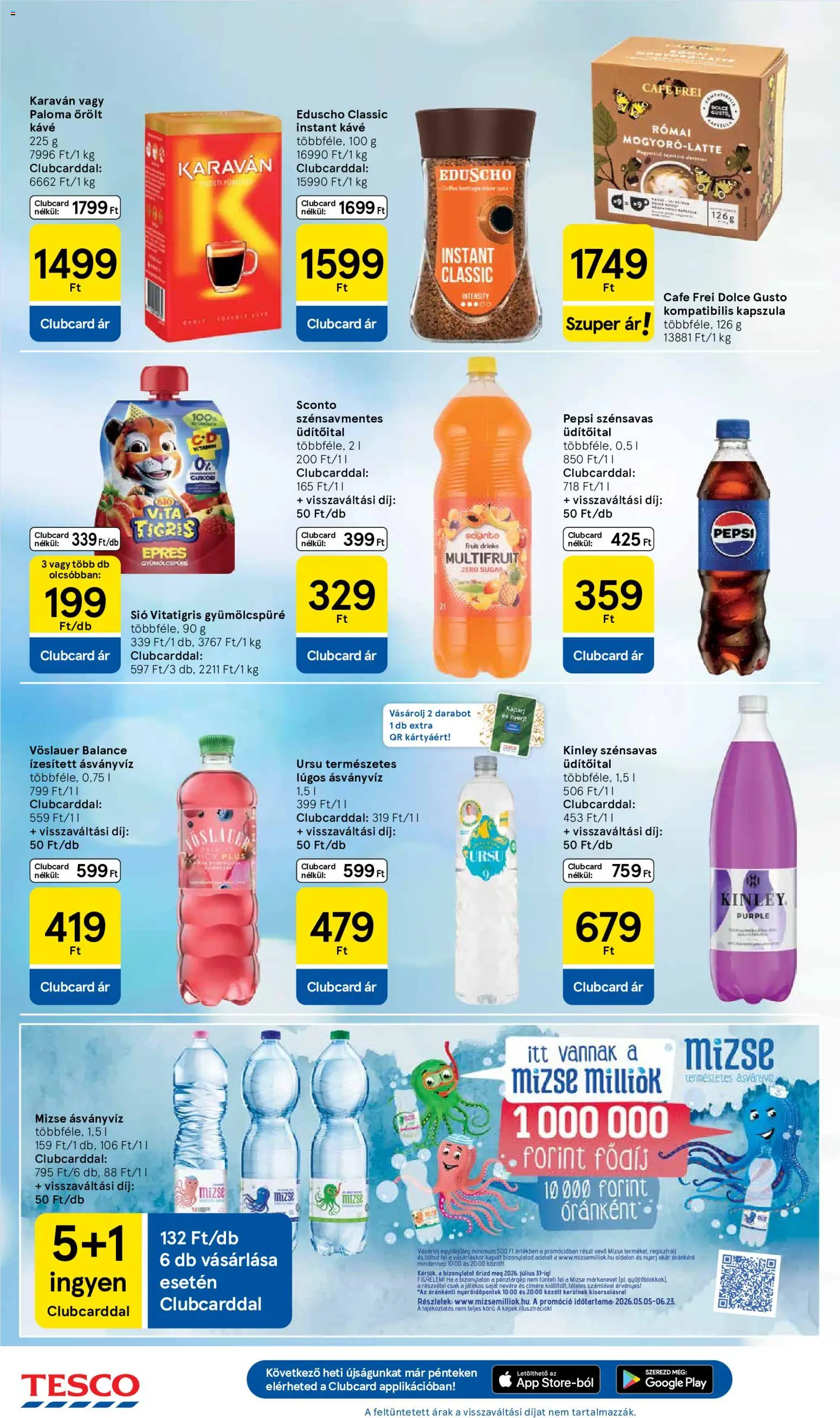 Tesco akciós ujság - amely érvényes a következő dátumtól: 25.06.2026 | Oldal: 22