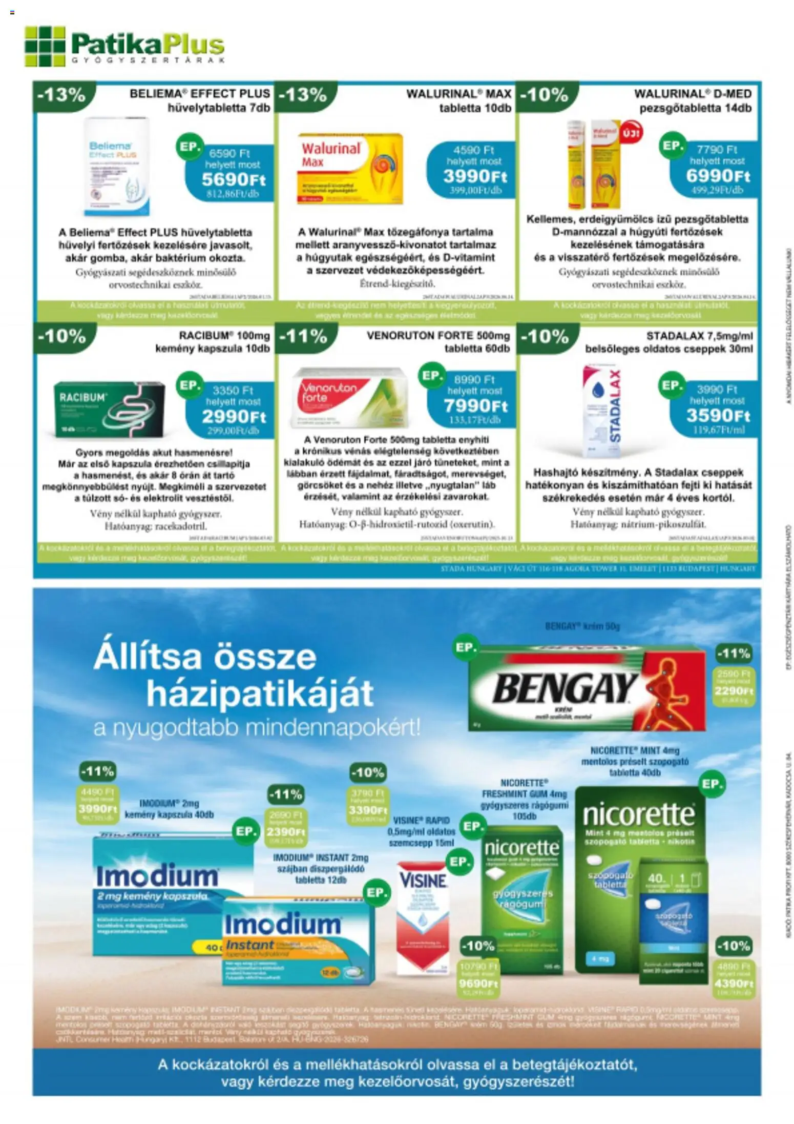 PatikaPlus akciós ujság - amely érvényes a következő dátumtól: 01.06.2026 | Oldal: 6 | Termékek: Rágógumi, Pezsgőtabletta, Só