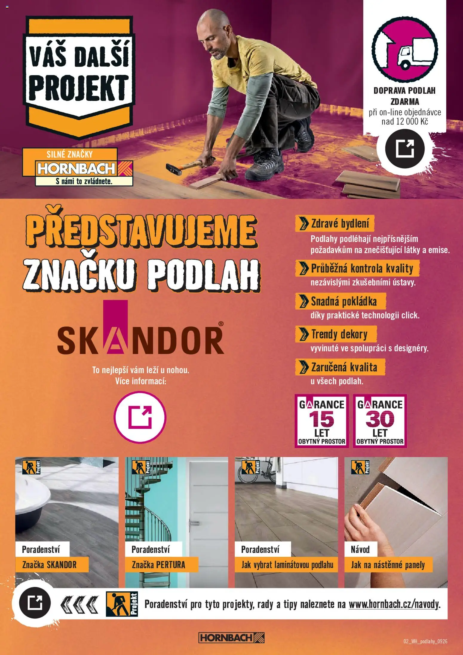 HORNBACH leták - Podlahy od 02.09.2026 | Strana: 2