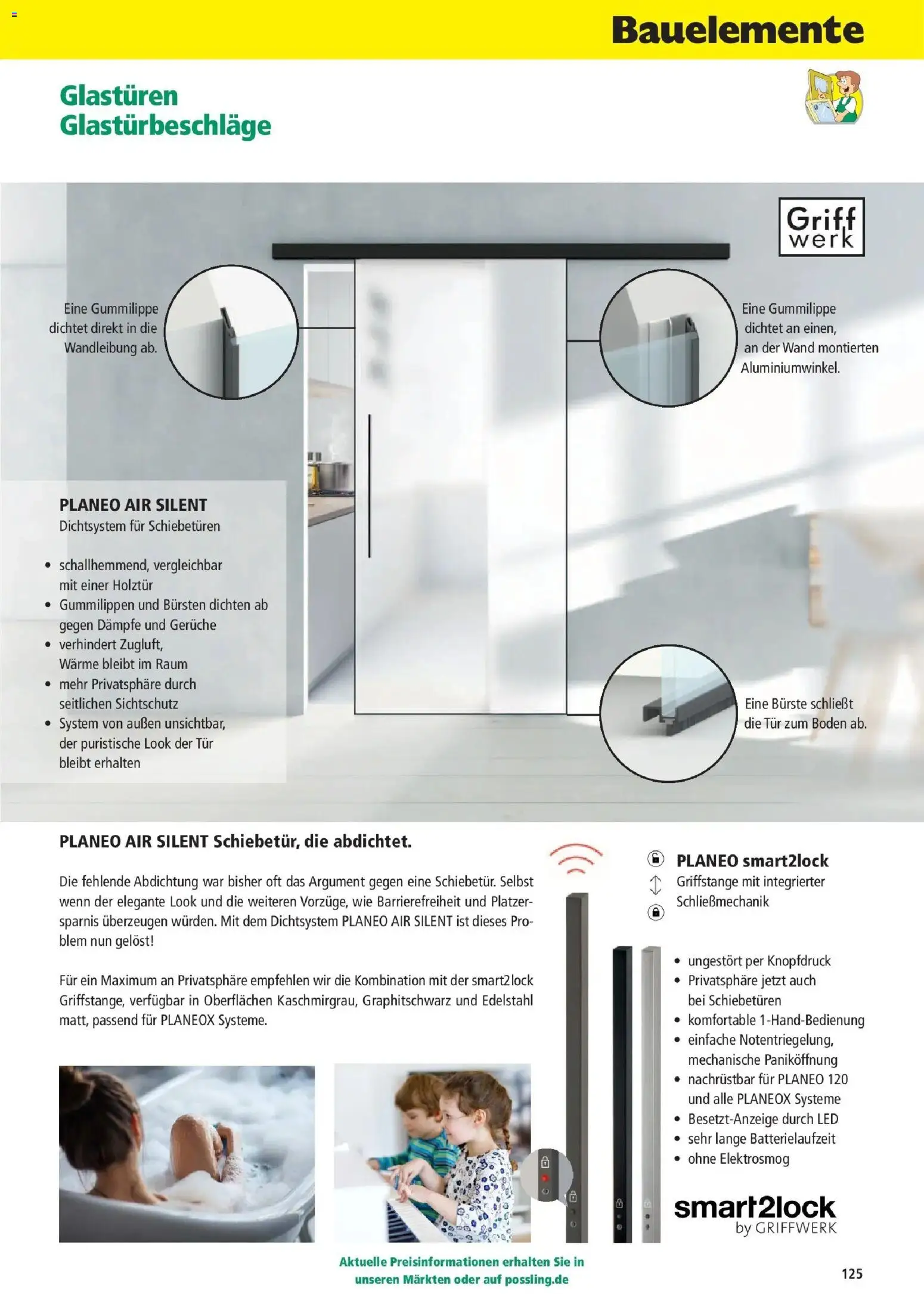 Angebote - Holz Possling: dig. Flyer | Holz-Bau-Katalog | Mai – gültig ab 03.05.2025 | Seite: 125 | Produkte: Tür, Bürste