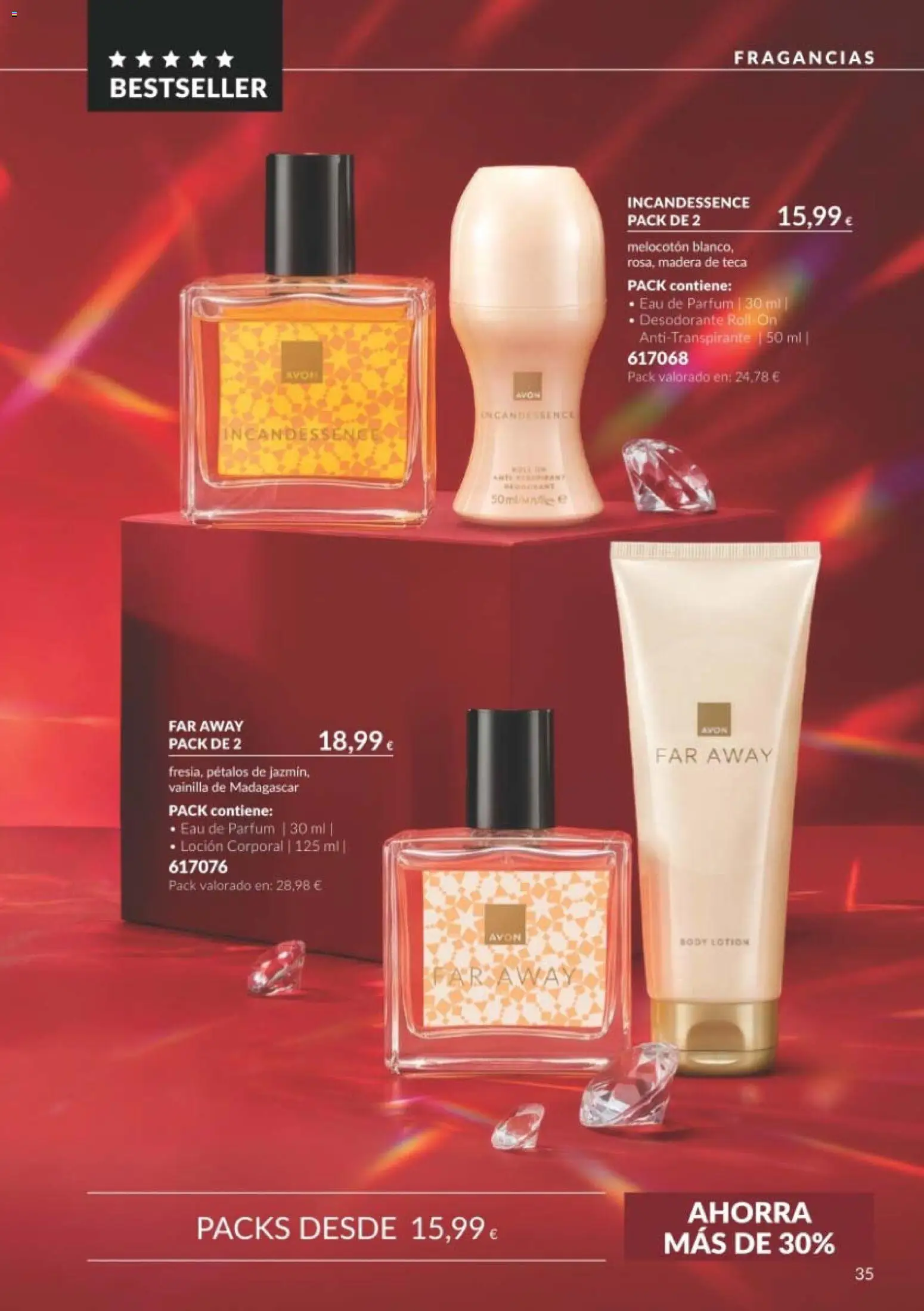 Catálogo AVON Black Friday │ válido desde el 01/11/2026 | Página: 35 | Productos: Desodorante, Antitranspirante, Body, Eau de parfum