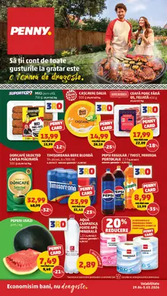 Ofertele PENNY valabile de la 29.04.2026