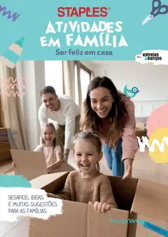 Pré-visualização Staples Atividades em Família válido de 06/04/2022