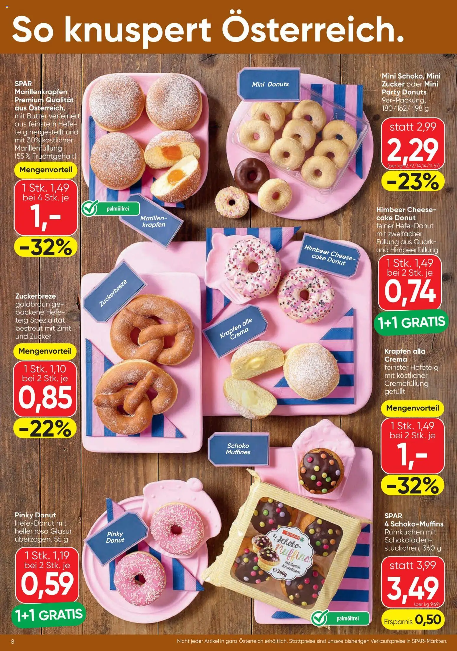Spar - Flugblatt gültig ab 25.06.2026 | Seite: 8