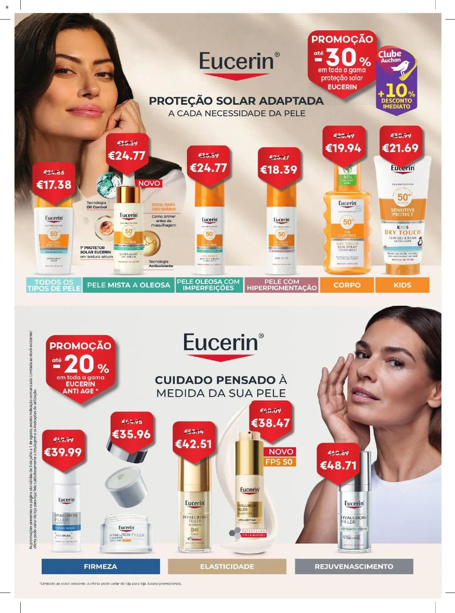 Auchan - Sol e Higiene │ válido de 02/07/2026 | Página: 23 | Produtos: Primer, Maquilhagem, Sérum