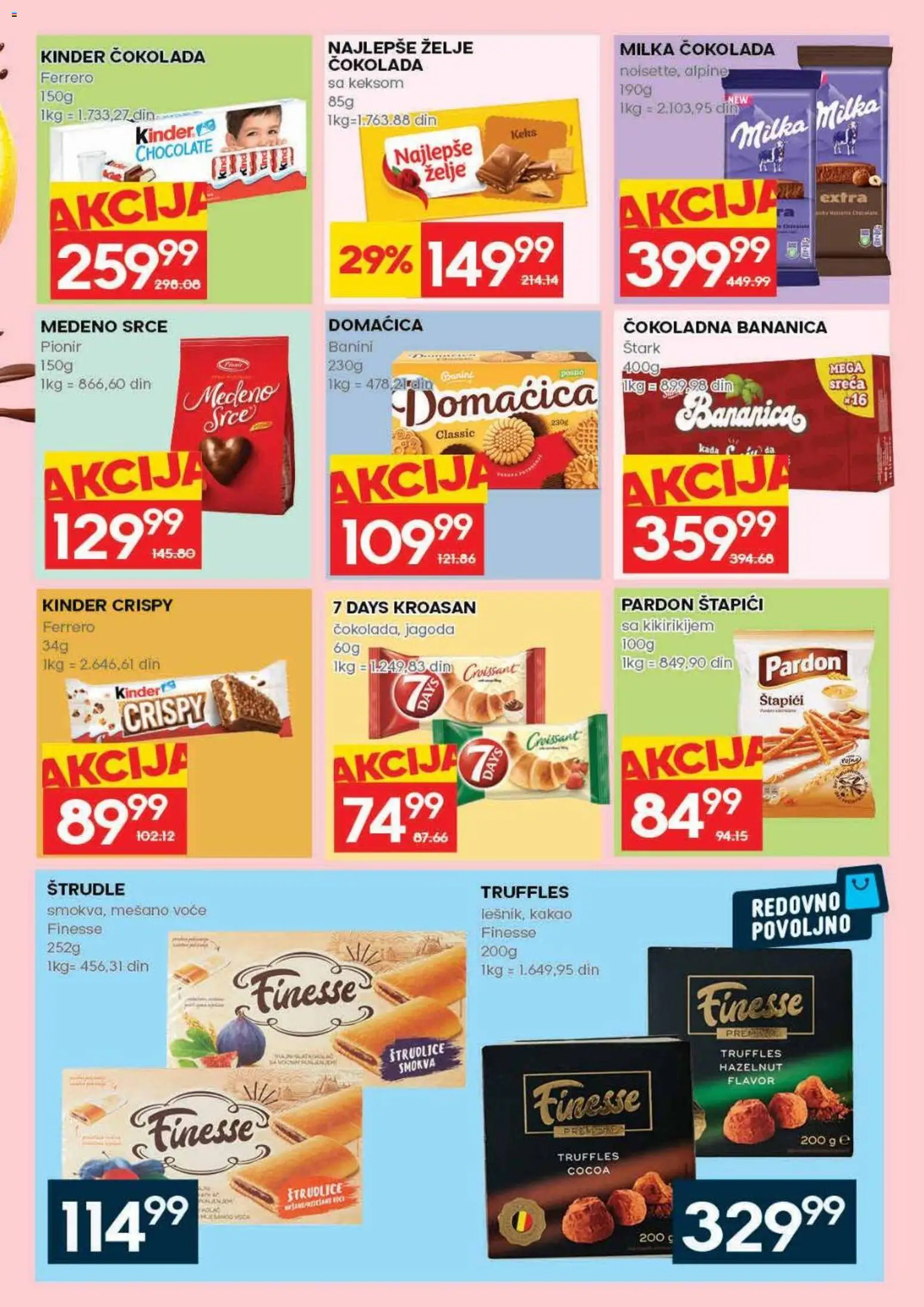 Idea katalog - važi od 16.04.2026 | Strana: 21 | Proizvode: Milka, Jagoda, Kroasan, Ferrero