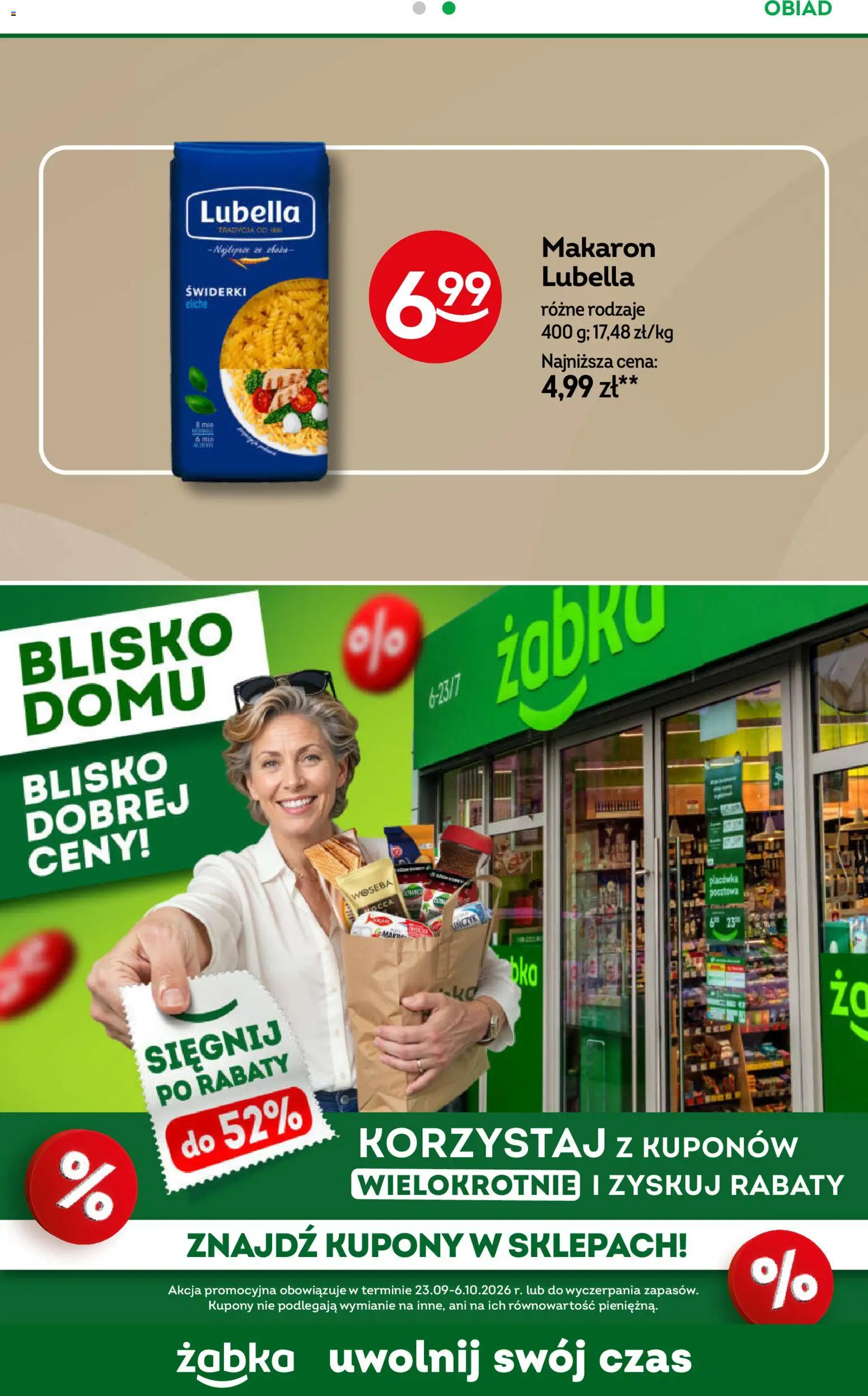 Żabka gazetka - Codzienne produkty od 23.09.2026 | Strona: 17