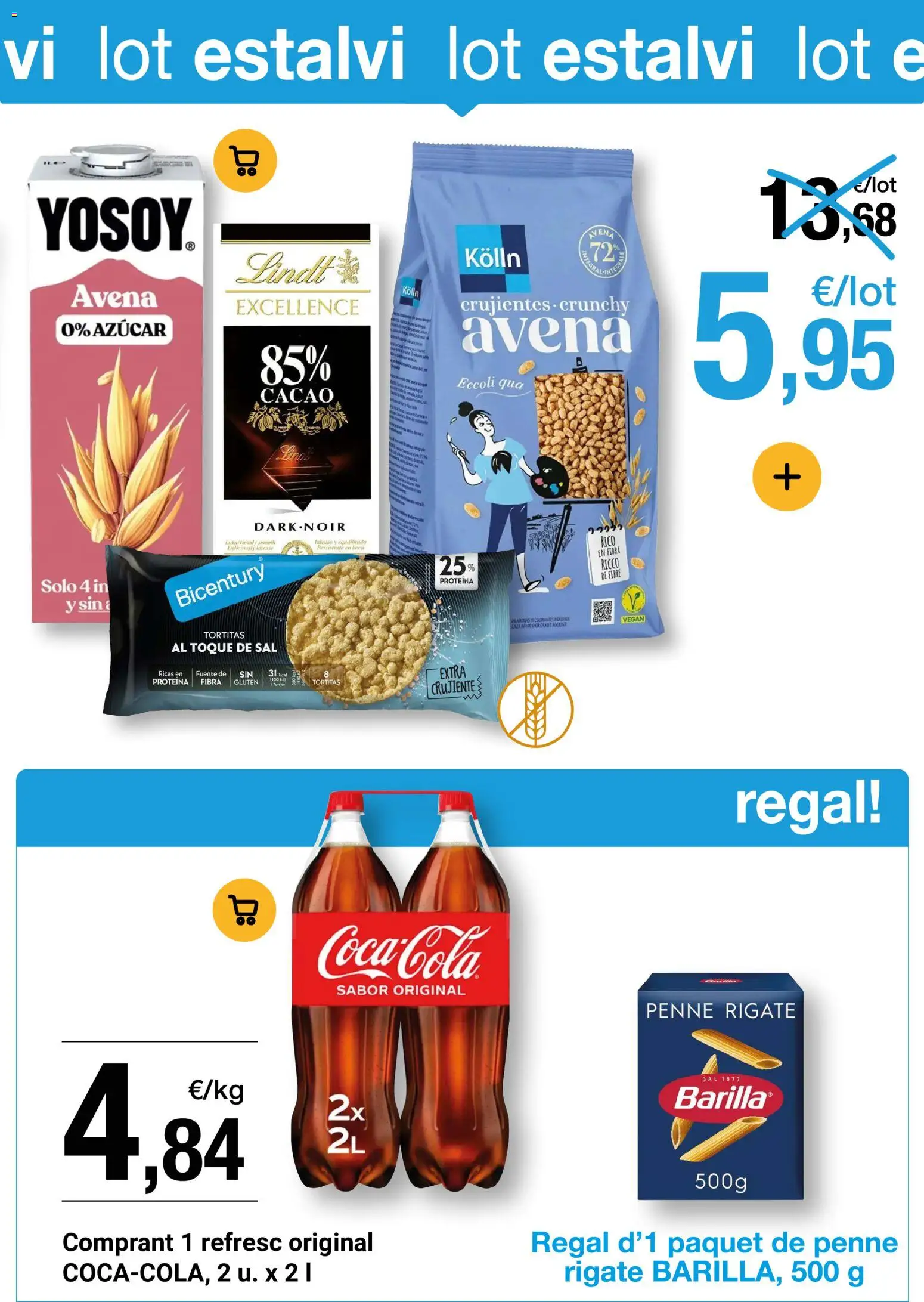 Bonpreu folleto │ válido desde el 05.05.2026 | Página: 45 | Productos: Κεραία, Φρυγανιές σικάλεως