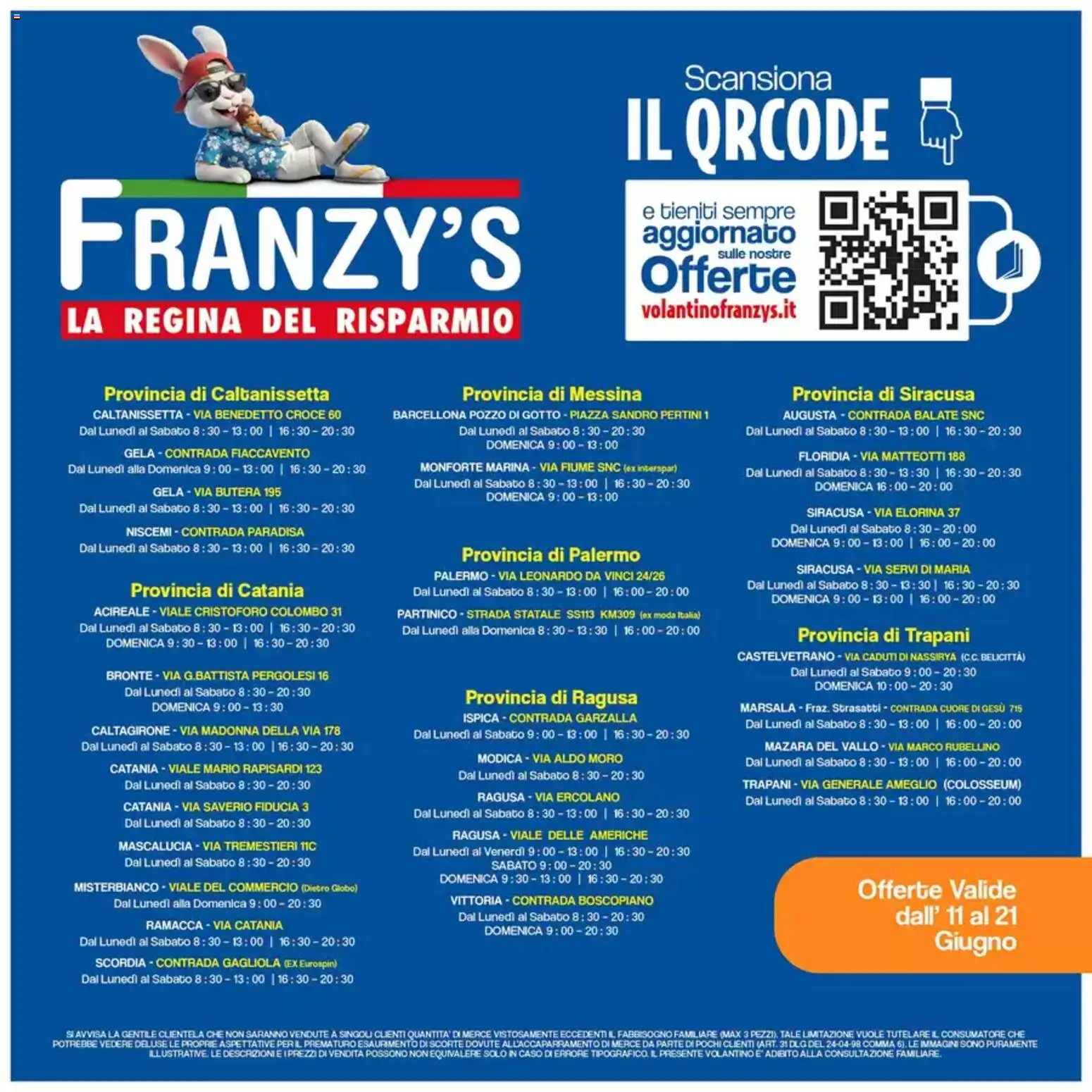Volantino Franzy's del 11.06.2026 | Pagina: 16
