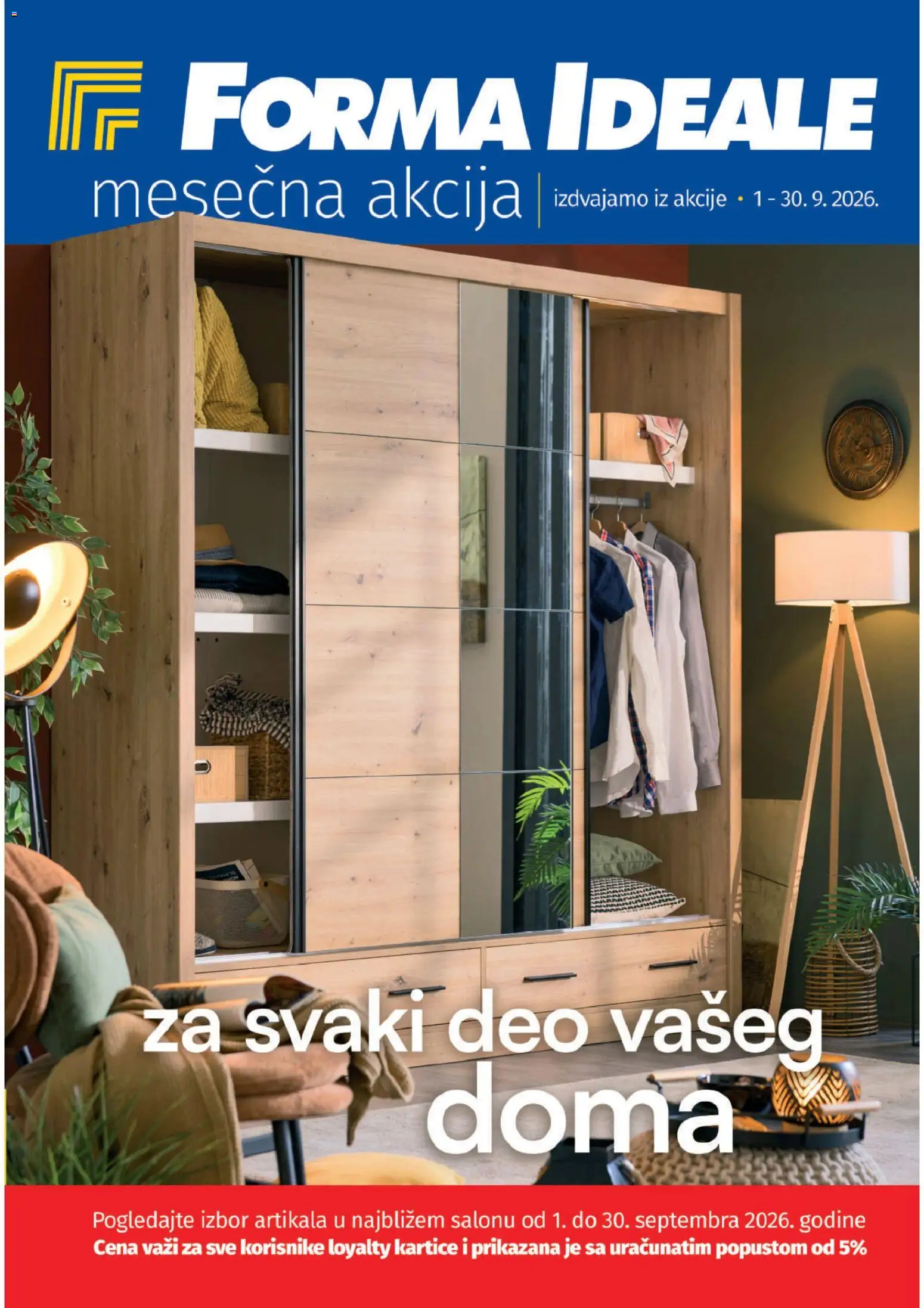 Forma Ideale katalog - važi od 01.09.2026 | Strana: 1