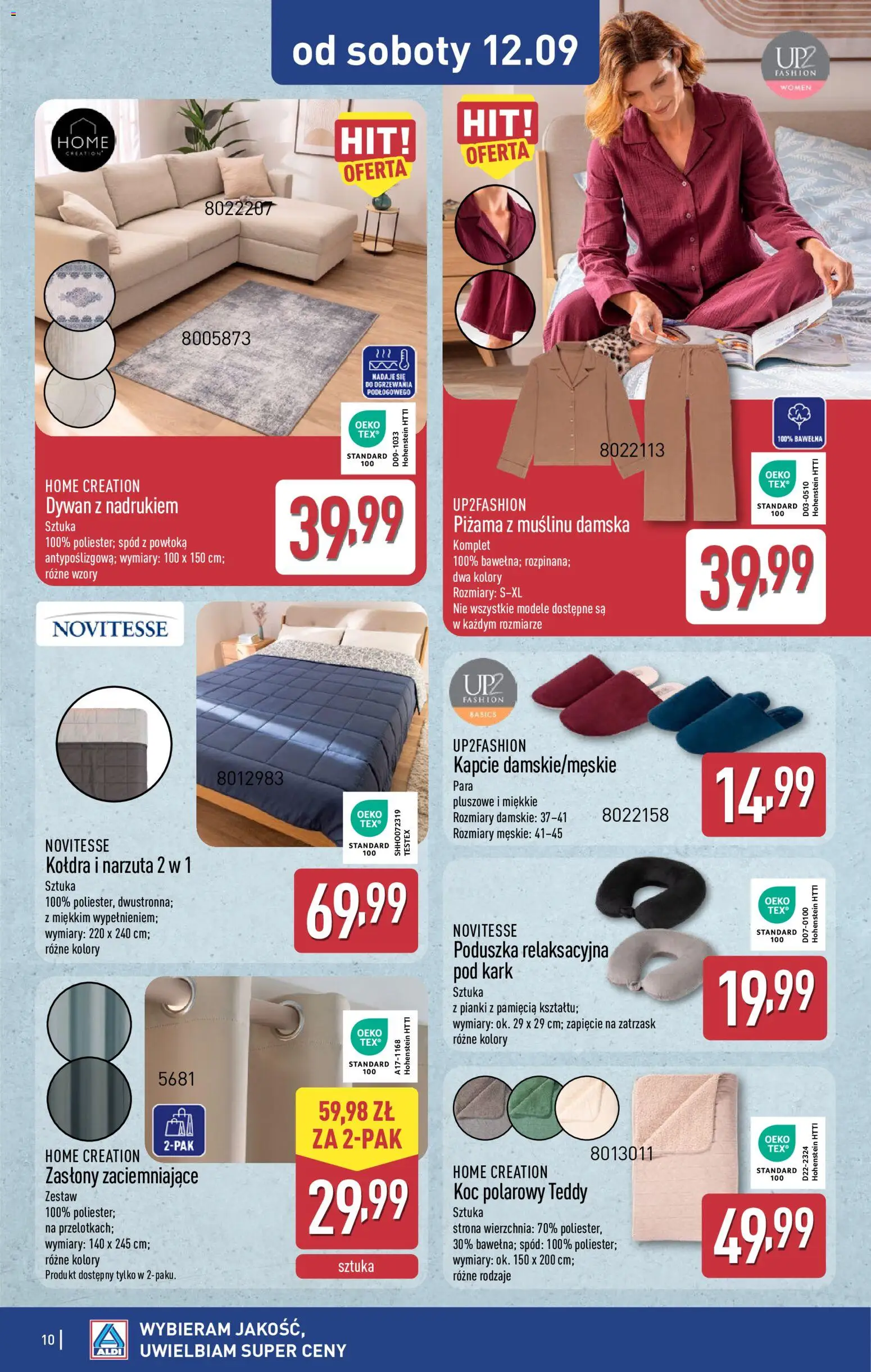 Aldi Polsko leták - Ostatnie sztuki w wybranych sklepach od 09.09.2026 | Strana: 10