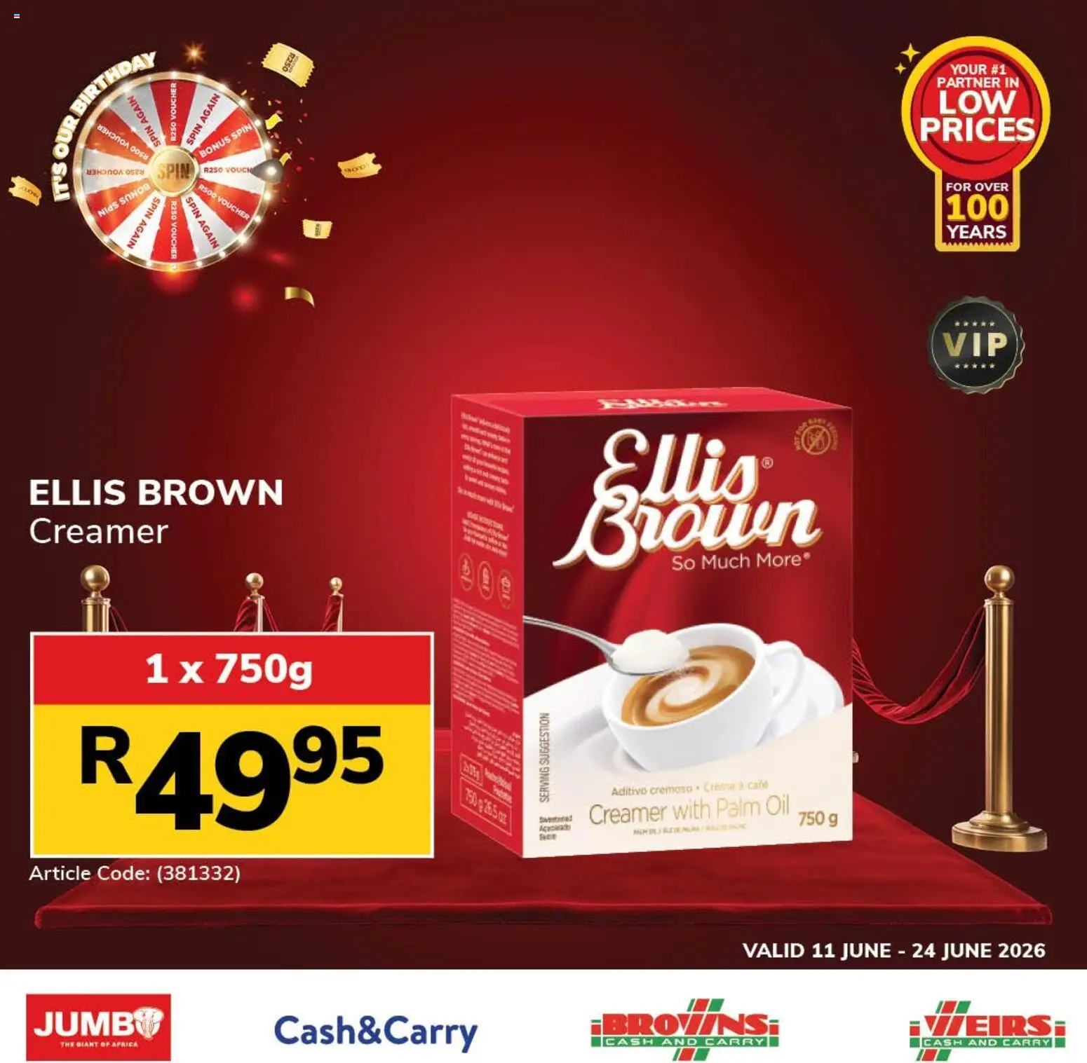 New Jumbo catalogue – valid from 11.06.2026 | Page: 6 | Products: Creamer, Oil