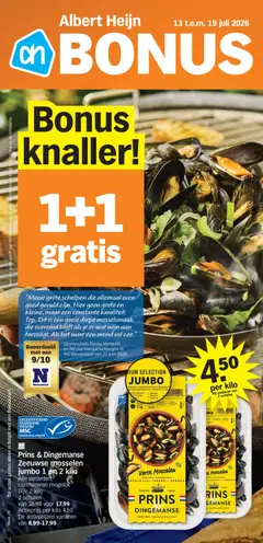 Albert Heijn Folder week / de la semaine 29 - Voorbeeld van een folder van Albert Heijn, geldig van 13/07/2026