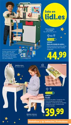 Vista previa Lidl - Juguetes de imitación válido desde el 21/10/2026 | Página: 17 | Productos: Perfume, Taburete, Mesa, Sombra de ojos