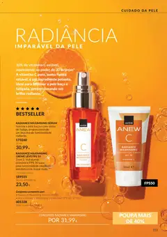 Pré-visualização Catálogo Avon Campanha 10 válido de 01/10/2026 | Página: 113 | Produtos: Sérum, Vitamina c, Creme