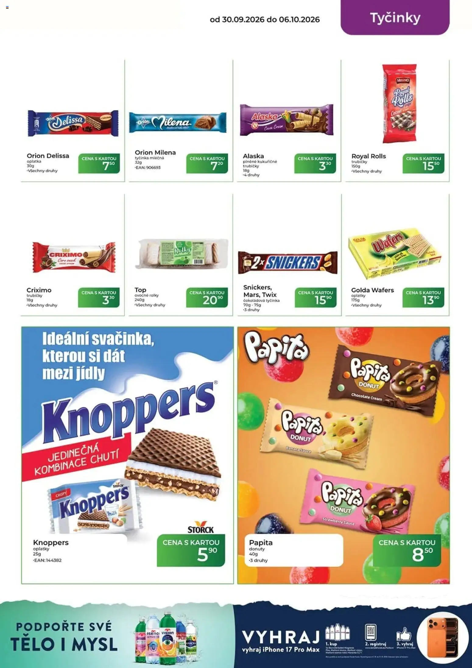 Tamda Foods leták od 30.09.2026 | Strana: 29 | Produkty: Donut, Trubičky, Oplatky, Snickers