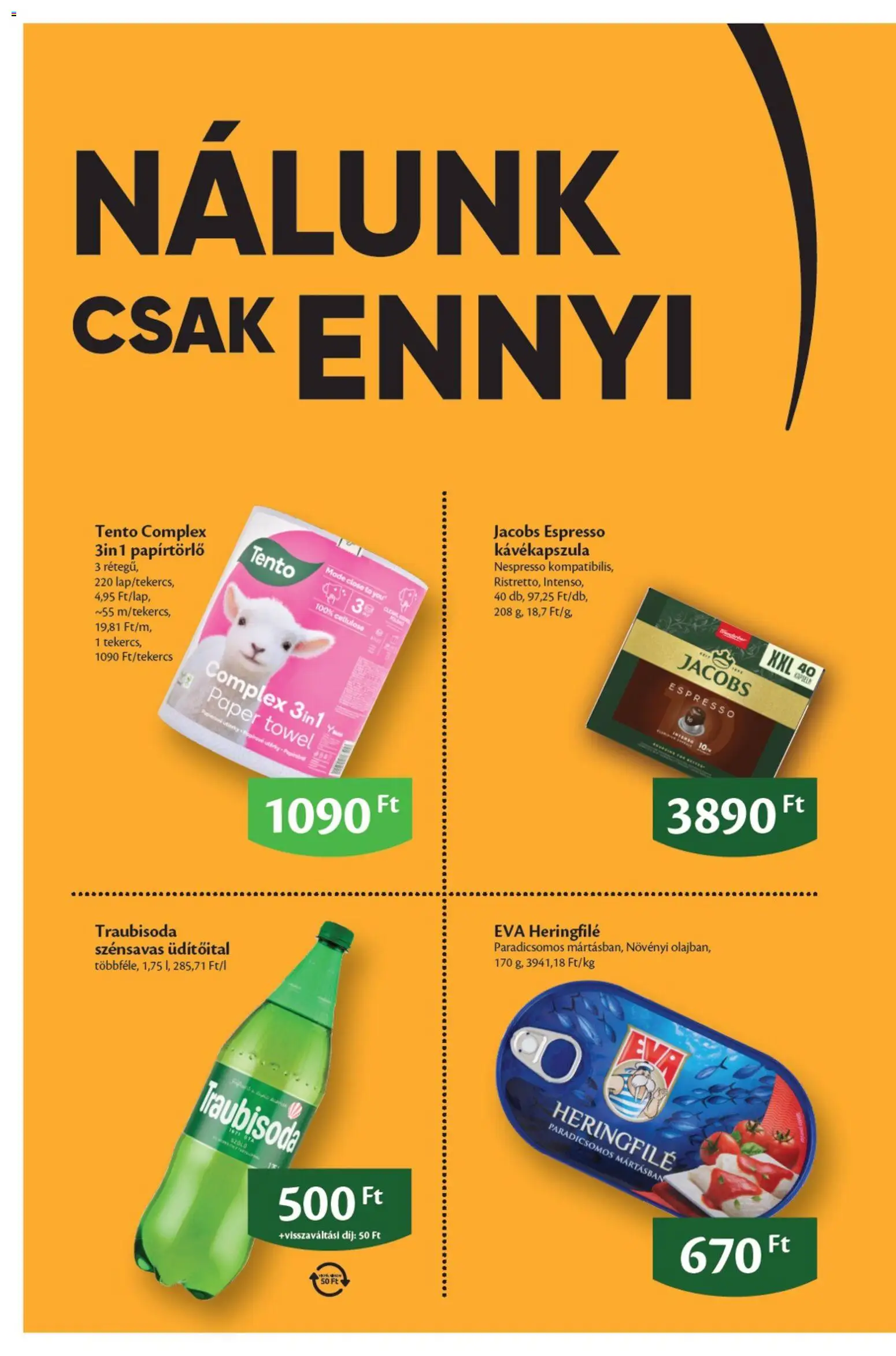 Ecofamily akciós ujság - amely érvényes a következő dátumtól: 2026.09.07. | Oldal: 6