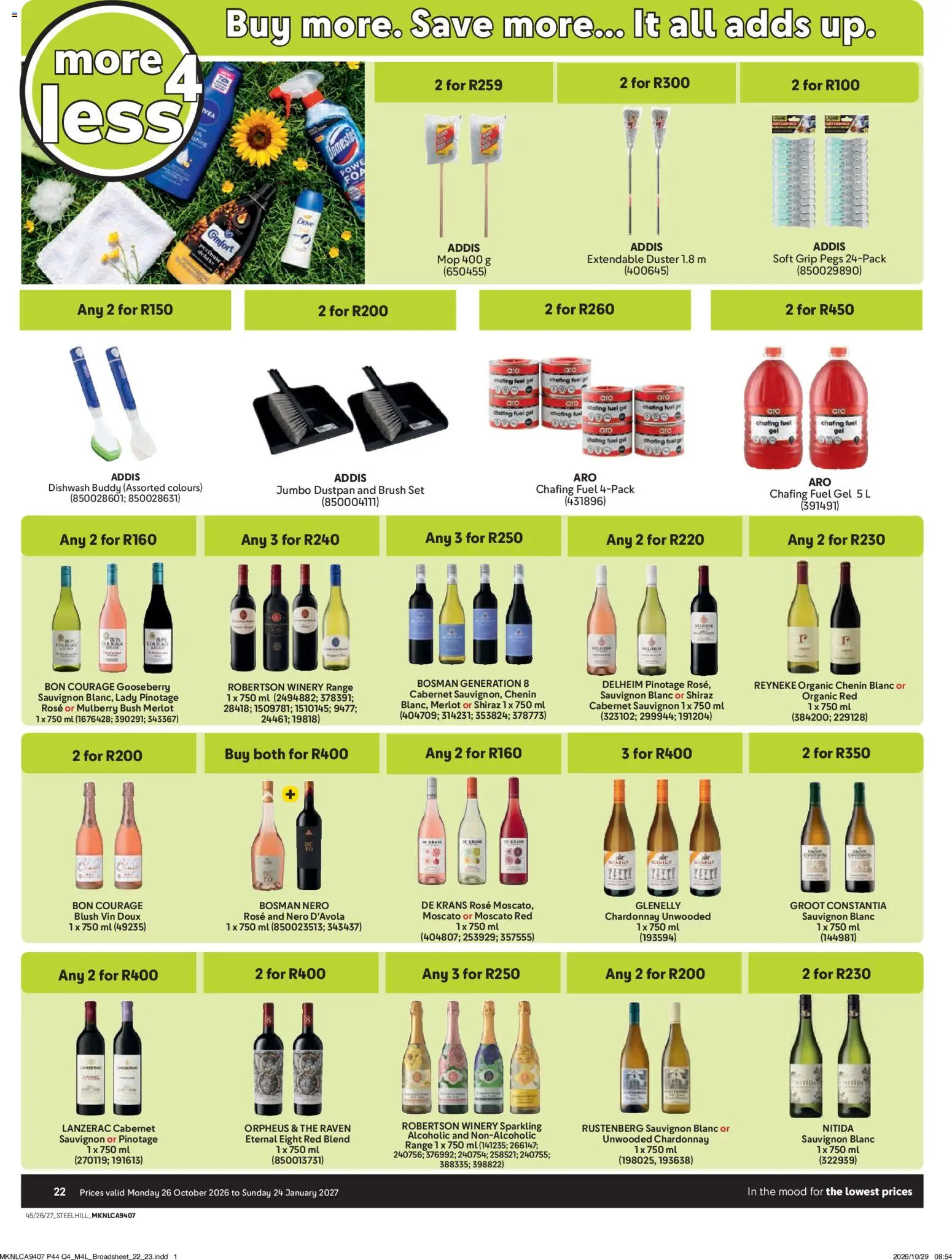 New Makro catalogue – valid from 26/10/2026 | Page: 22 | Products: Mop, Blush, Brush