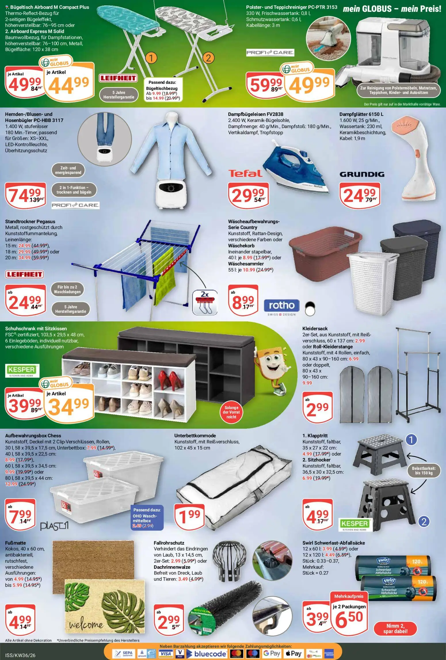 Globus Prospekt – gültig ab 31.08.2026 | Seite: 21 | Produkte: Kabel, Fußmatte